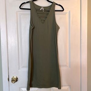 Large Mudd green dress